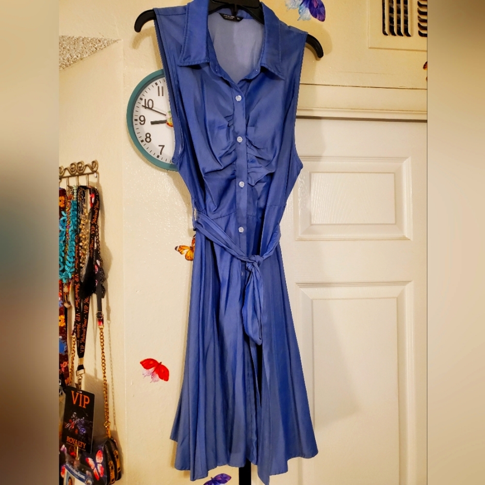 Denim Look Dress